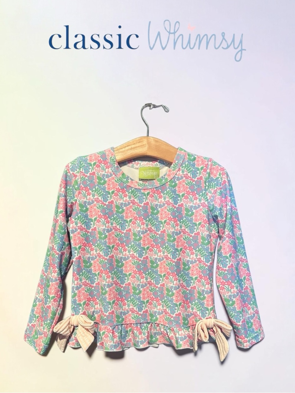 Classic Whimsy Enchanted Garden Rash Guard